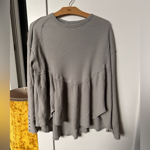 Free People Oh My Babydoll Thermal - Picture 3 of 6